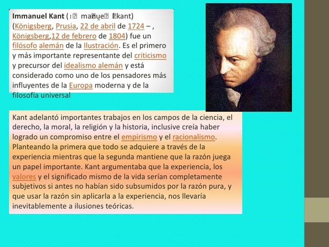 EMANUEL KANT