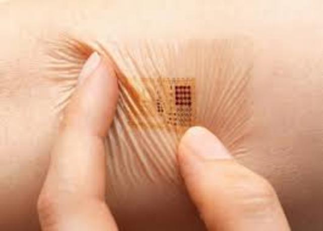 Un sticker electrónico