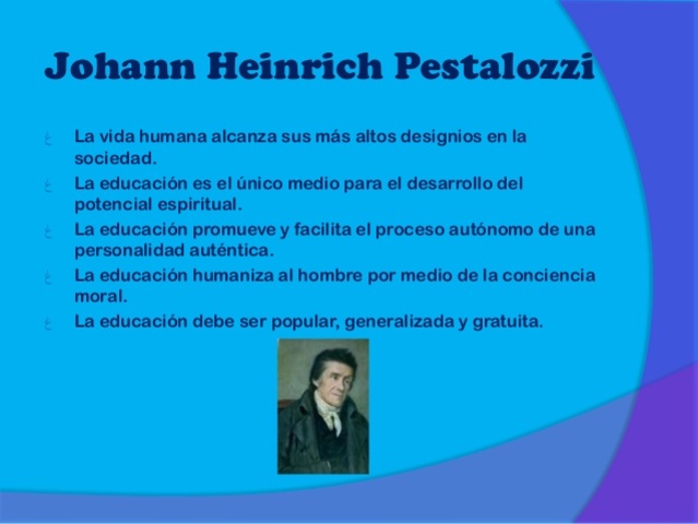 JOHANN PESTALOZZI