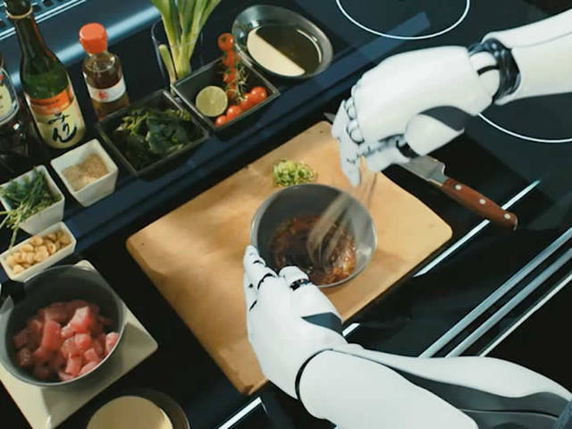 Moley el robot que cocina imitando a los mejores chefs