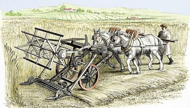 The Start of Combine Harvesters