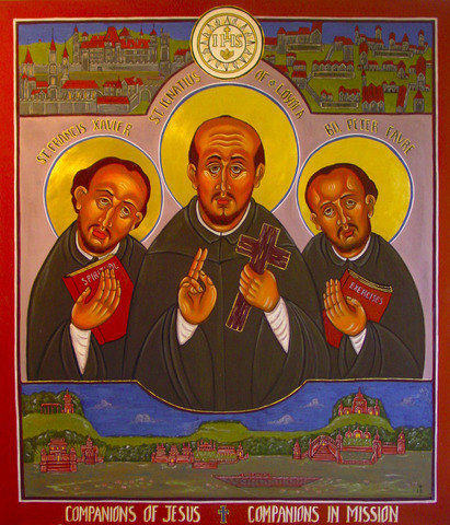 The Jesuits were spread the Catholic faith