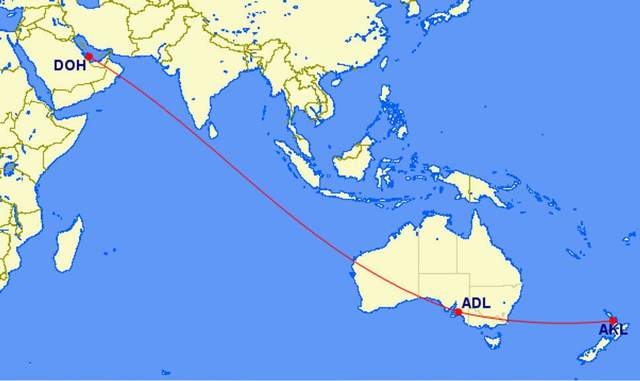 Doha- Auckland
