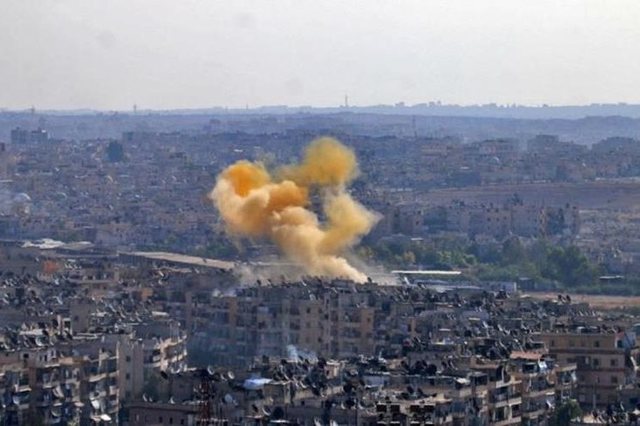 Bombas químicas y crímenes de guerra