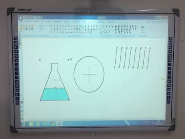 Lousa interativa: aula multimídia