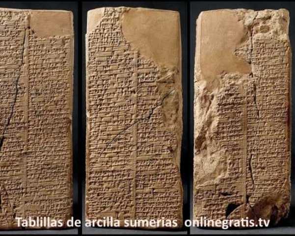 Tablillas de arcilla en Mesopotamia