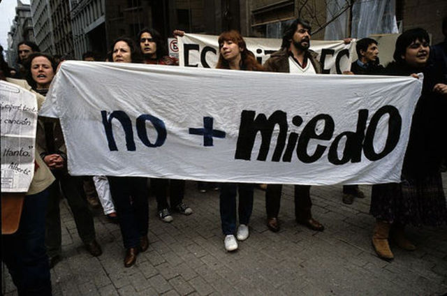Public Protests against Pinochet