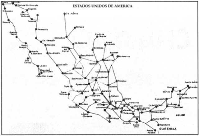 Extensión carreteras en México