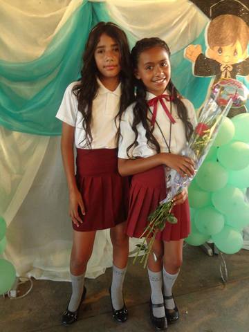 Me gradué de la primaria.