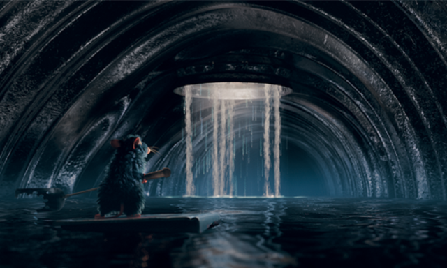 Remy is separated from his family.