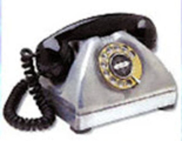 Télefonos de disco o analogico