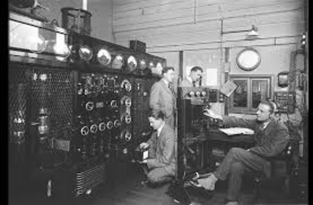 1era transmisión de radiotelefonía