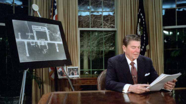 Ronald Reagan announces ‘Star Wars’ program