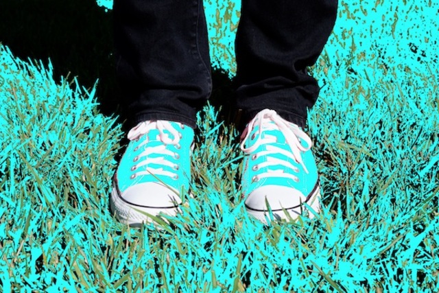 example of out of srbg gamut