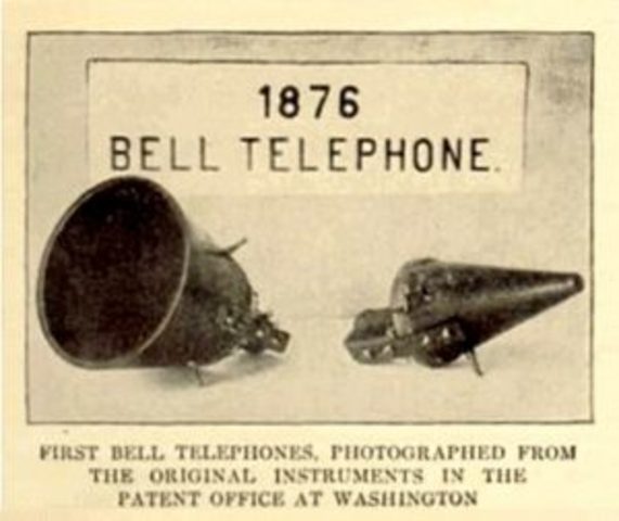 Bell patents telephone