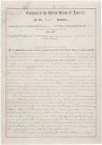 Sherman Antitrust Act is Passed