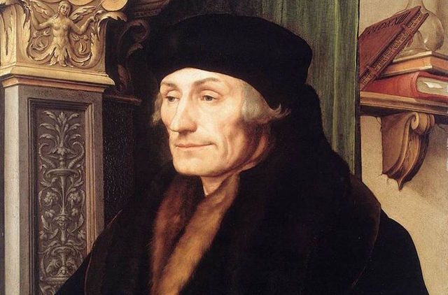 Erasmus spread the idea of "humanism"