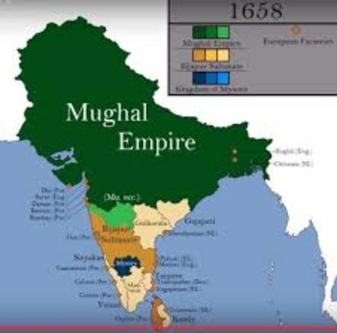 The Mughal Empire began in Northern India