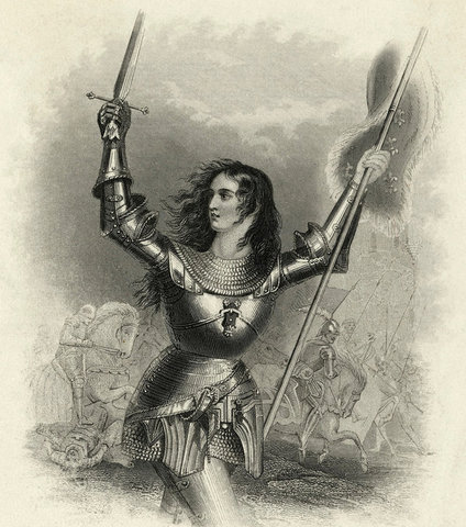 Joan of Arc Burned at the Stake