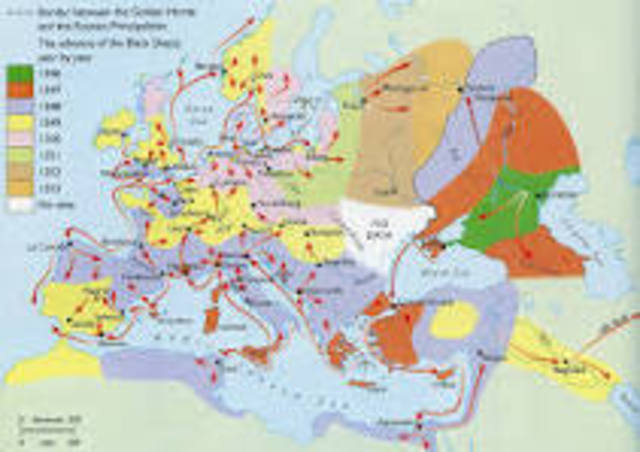 Black Death Begins In Europe