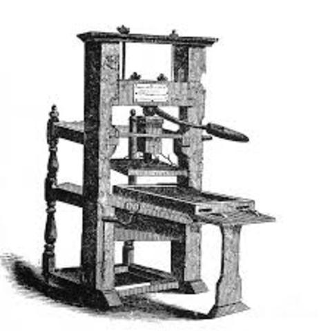 Johannes Gutenberg Printing Press