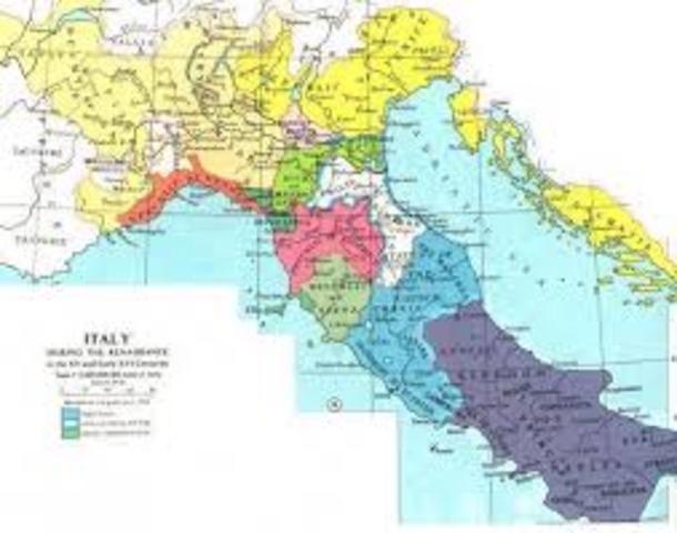 The Renaissance began in the Italian city-states and spread to Northern Europe