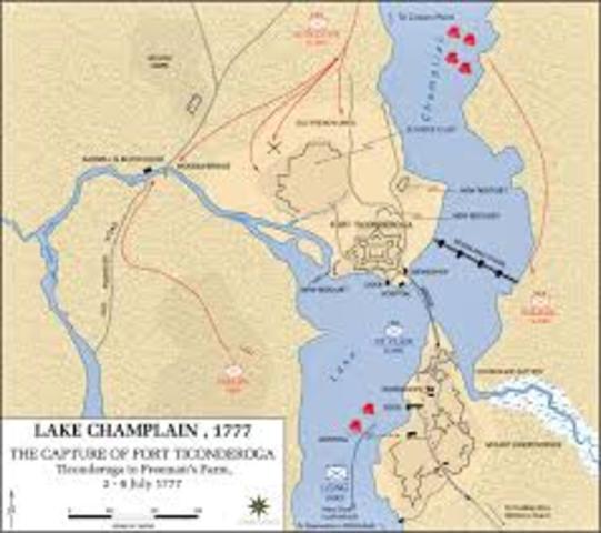 Battle of Fort Ticonderoga