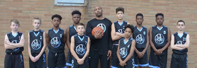 i made a AAU basketball team Erie Ice