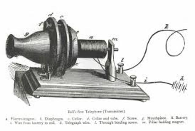 Bell patents telephone