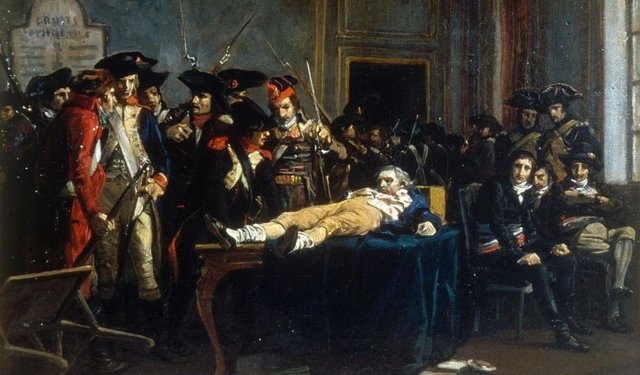 Muerte de Maximilien Robespierre