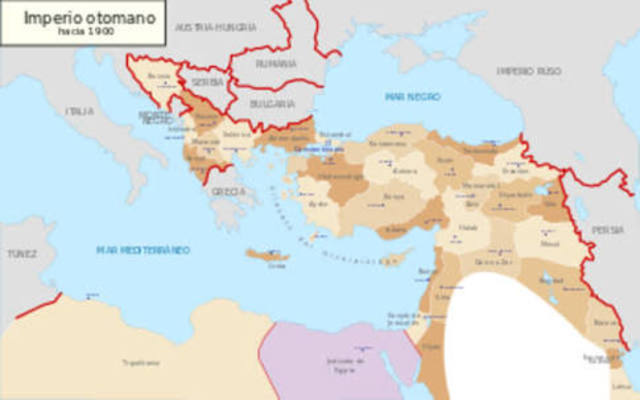El Imperio Otomano se une a la lucha