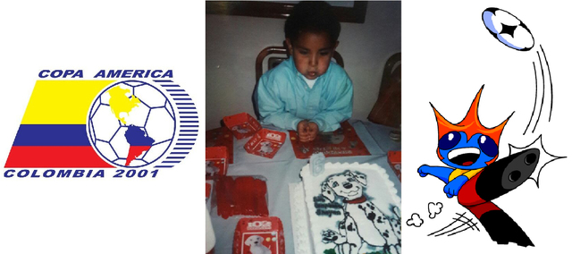 imagenes de mascota y logo de la copa américa 2001