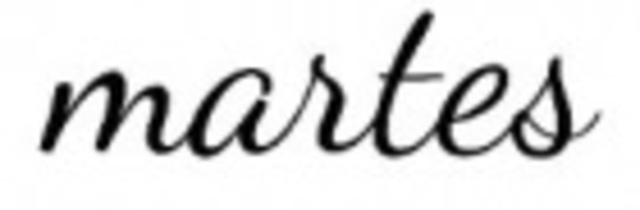 Actividades del martes