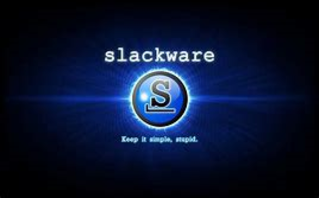 Salida de la distribución mas antigua de Linux (Slackware)