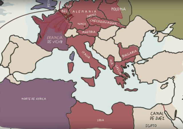 Más que una ayuda en la guerra los Italianos suponen una carga para los Alemanes. II