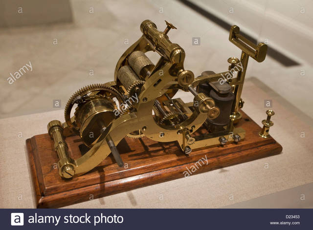 Morse inventa el telégrafo