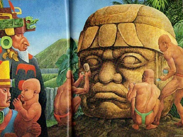 Inicia el desarrollo de los Olmecas