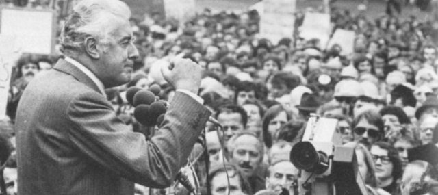 Whitlam Government elected