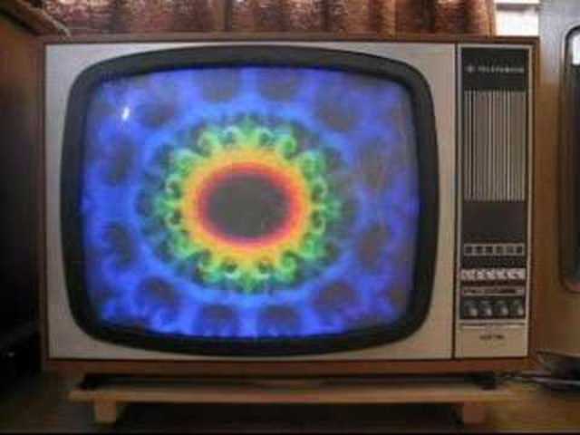 Nuevo sistema de TV a color kaleidoscopio.