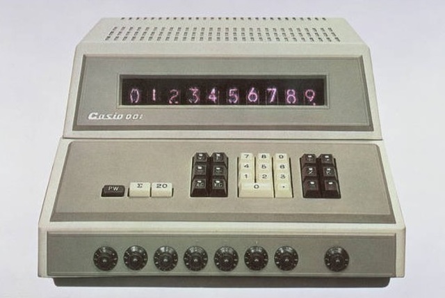 Casio kalkulagailua sortu