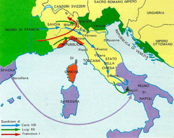 Carlo VIII in Italia
