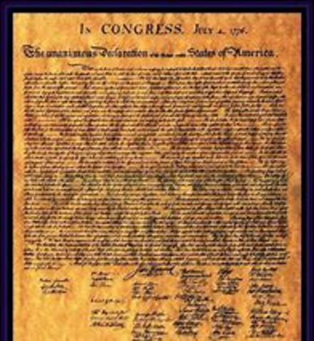 The Declaration of Independence