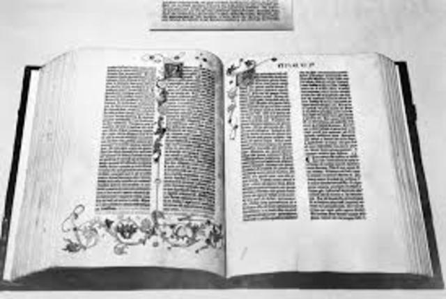 Johannes Gutenberg printing press