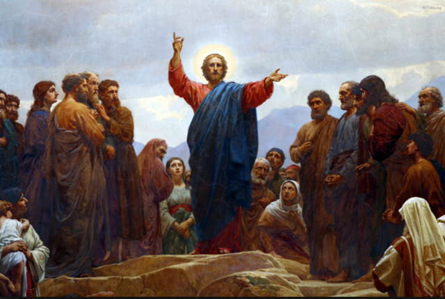 Jesus began his preaching