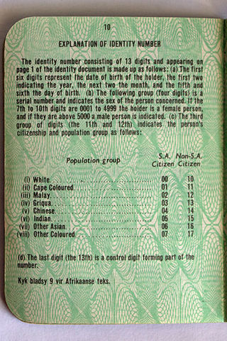 Population Registration Act
