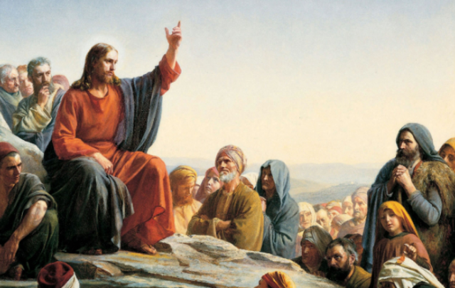 Jesus begins preaching