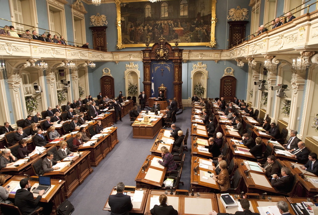 Élu à l'Assemblée Législative du Québec
