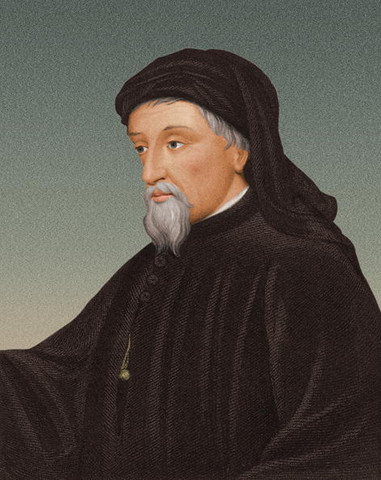 Geoffrey Chaucer: El ingles moderno no es la forma antigua del ingles de hoy. como una variante del idioma anglosajon.