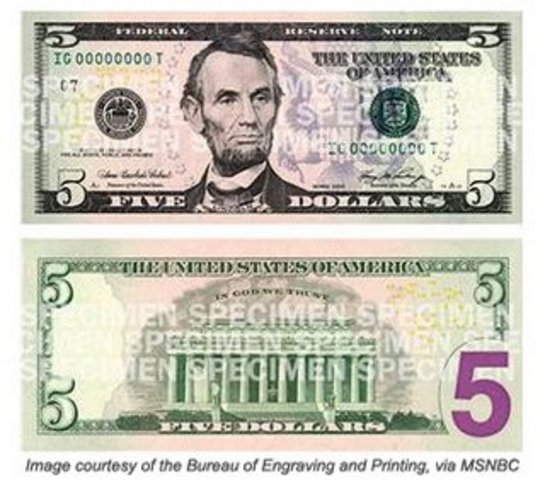 New $5 Bill