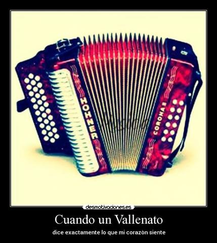 SE EMPEZÓ A DESARROLLAR EL VALLENATO